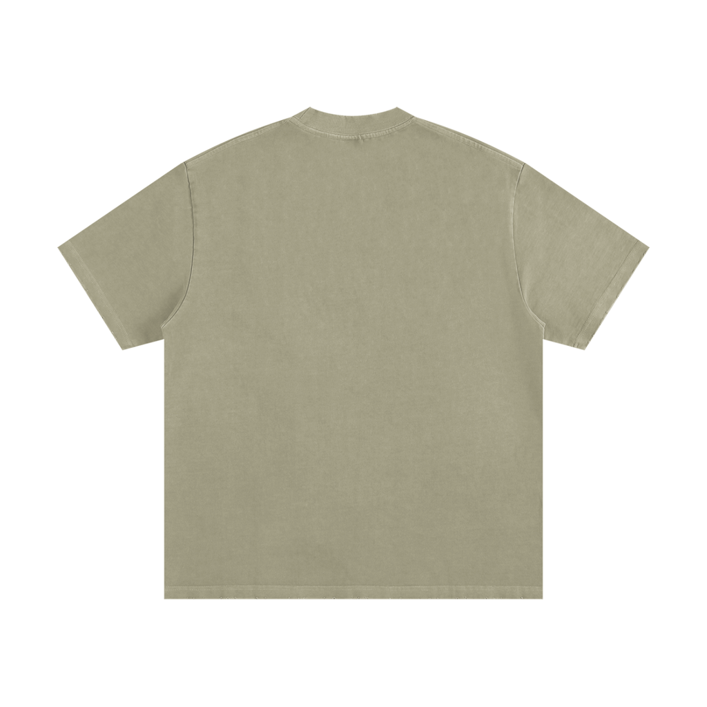 Heavyweight Vintage Washed Frayed T-Shirt