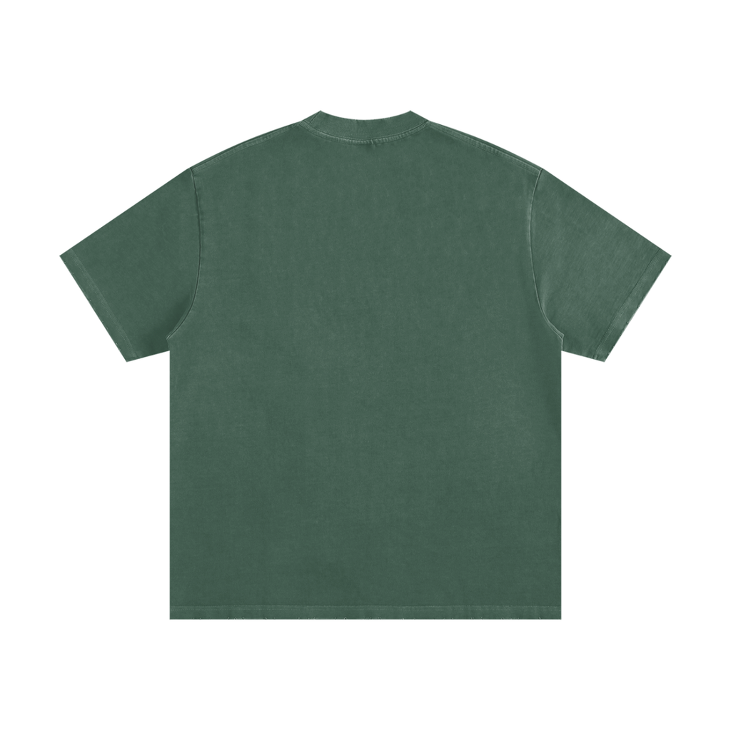 Heavyweight Vintage Washed Frayed T-Shirt
