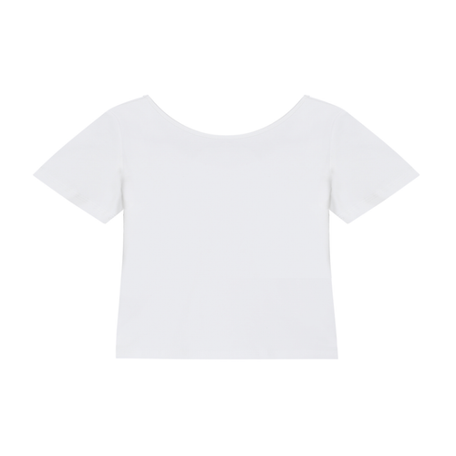 Essential Cotton Bodycon Crop Top