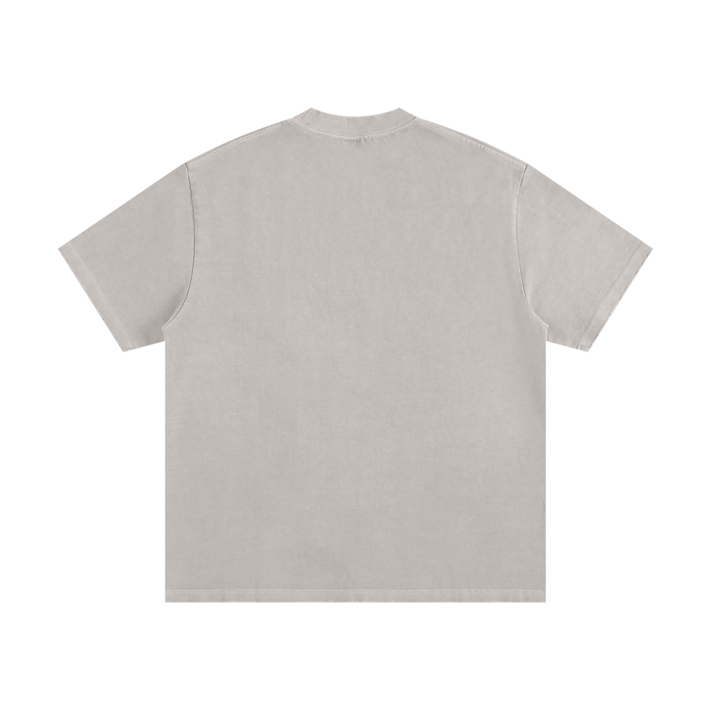 Heavyweight Vintage Washed Frayed T-Shirt