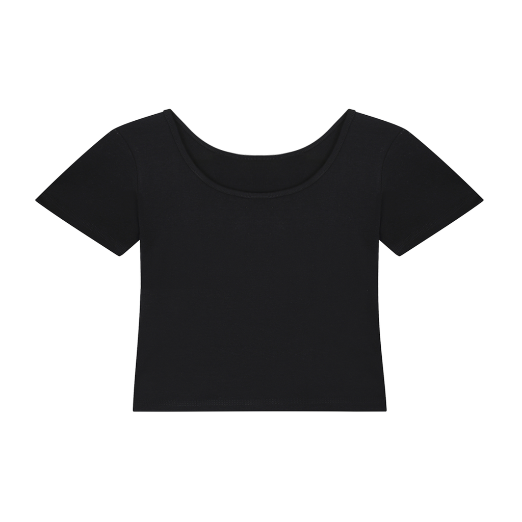 Essential Cotton Bodycon Crop Top
